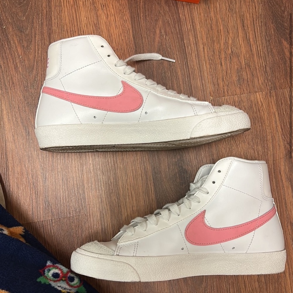 Pink Nike blazers